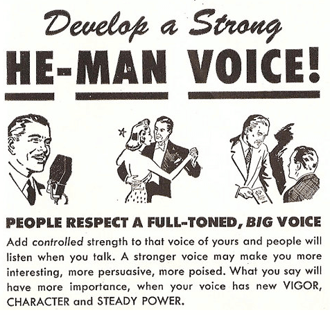 High Testosterone and a Deep Voice